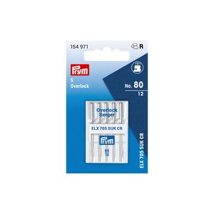 Prym (Organ) Overlock Serger Needle #80, Ball Head