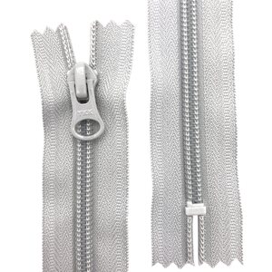 5C spiraaliumpiketju, 20 cm, Vaaleanharmaa (336), Natulon® (Recycled Polyester)