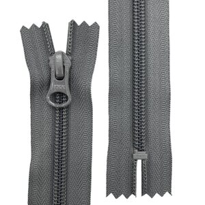 5C spiraaliumpiketju, 20 cm, Wolf Grey harmaa (306), Natulon® (Recycled Polyester)