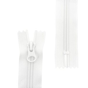 5C spiraaliumpiketju, 20 cm, Valkoinen, Natulon® (Recycled Polyester)