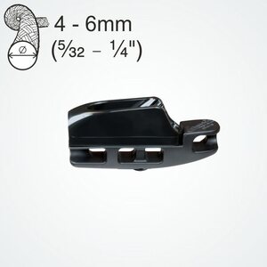 Clamcleat CL826-72 narun kiristin (CL826 Aero Base + CL272 nylon MK2 Junior)