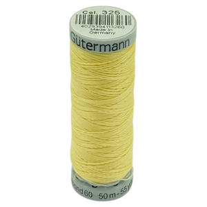 Zwibond #60, vahva bondattu nailonlanka 58 värissä, 325 - Vaalean keltainen