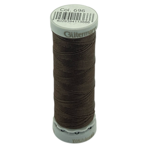 Zwibond #60, vahva bondattu nailonlanka 58 värissä, 696 - Tummanruskea