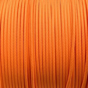 Tubular Flat Coreless Polyester Cord, Sofit orange (10272)