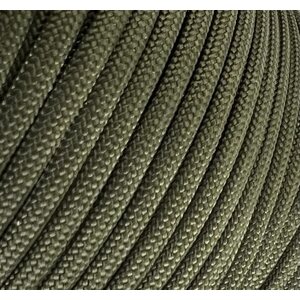Paracord 550 Type III Nylon Cord, 41 colors, Army spruce green (003)