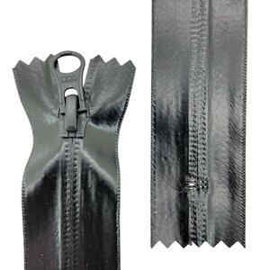 AquaGuard® 5C Water-Resistant Closed-End Coil Zipper, 25 cm, Black, Natulon® (Recycled Polyester)