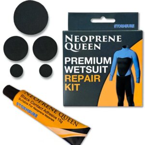 Stormsure Neoprene Wetsuit Repair, Glue 15g + Patches