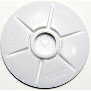 Glue On Flexible Base Snap, SNAD, Stud, Clear, White, 40 mm, Socket/Female