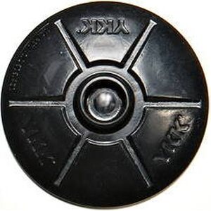 Glue On Flexible Base Snap, SNAD, Stud, Clear, Black, 40 mm, Stud/Male