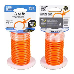Nite Ize Gear Tie Reusable Medium Duty by the meter