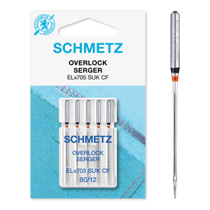 Schmetz saumuri- ja peitetikkikoneneula ELx705 CF Universal