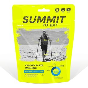 Summit To Eat Kana Fajita ja riisiä