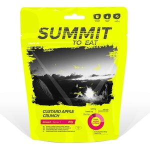 Summit To Eat Vaniljakastiketta ja omenacrumblea - retkiruoka