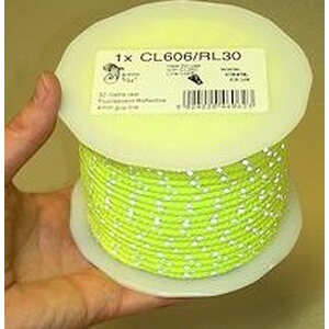 Clamcleat Visible CL606 Reflective Fluorescent Guyline