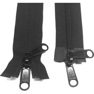 YKK 5C Two-Way Separating Coil Zipper, with Double Pulls