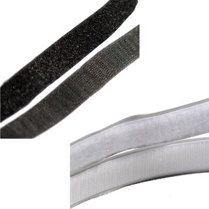 Glue-On Hook Or Loop Fastener 20 mm Tape