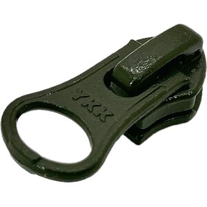 Autolock Slider for 5C Coil Zipper, Olive Green, YKK 5CN DA8LHD E