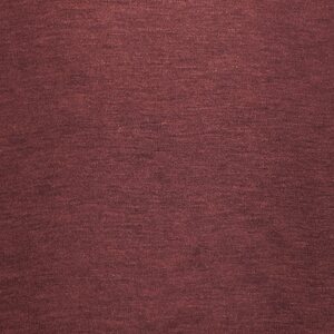 Merino Beanie, L, Heathered Wine Red