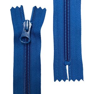 5C Closed-End Coil Zipper, 20 cm, Blue, Natulon® (Recycled Polyester)