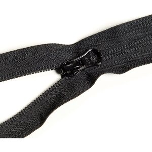 5C Closed-End Reverse Coil Zipper, 30 cm, Black, Natulon® (Recycled Polyester)
