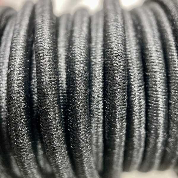 3 mm Stretch Cord, Black
