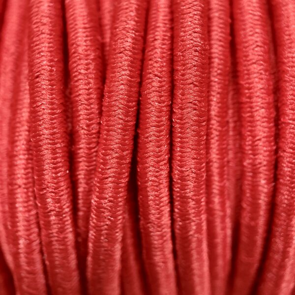 3 mm Stretch Cord, Red