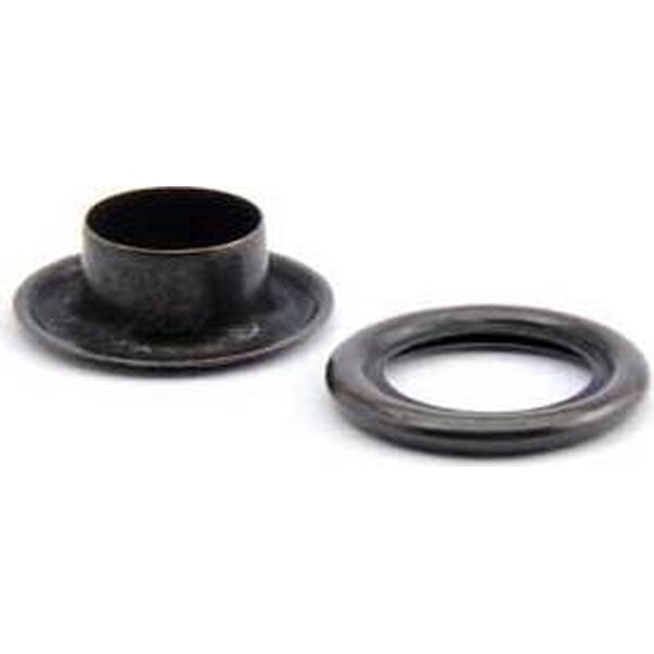 Purjerenkaat 14 mm, Musta, Kappaleittain, Asennustyökalu ei mukana, Prym 541384 kappaleittain