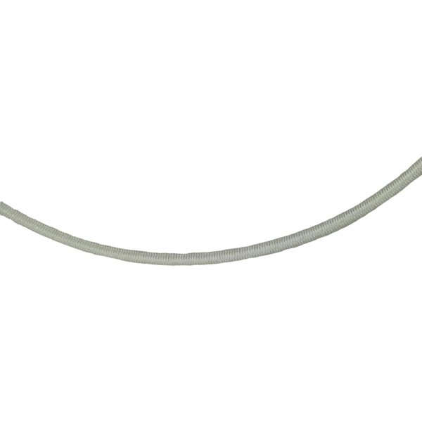 6.3mm Strong Stretch Cord, White