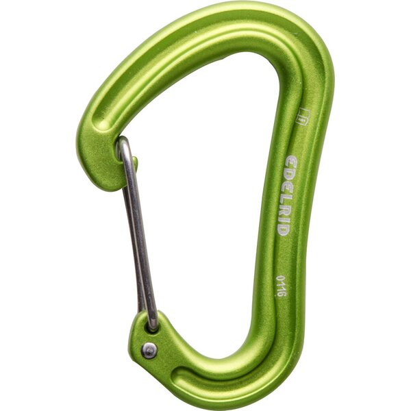 Nineteen G Small Wiregate Carabiner 19 grams, Green