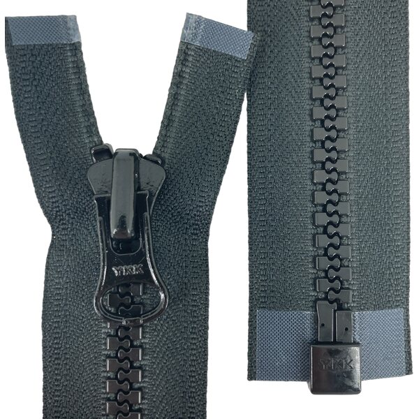 VISLON® 10VF valuavoketju lukkiutuvalla kelkalla, 30 cm, Musta, Natulon® (Recycled Polyester)