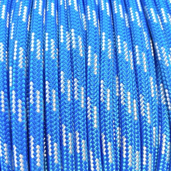 PES Cord 4 to 8 mm, 7 mm, Blue/White