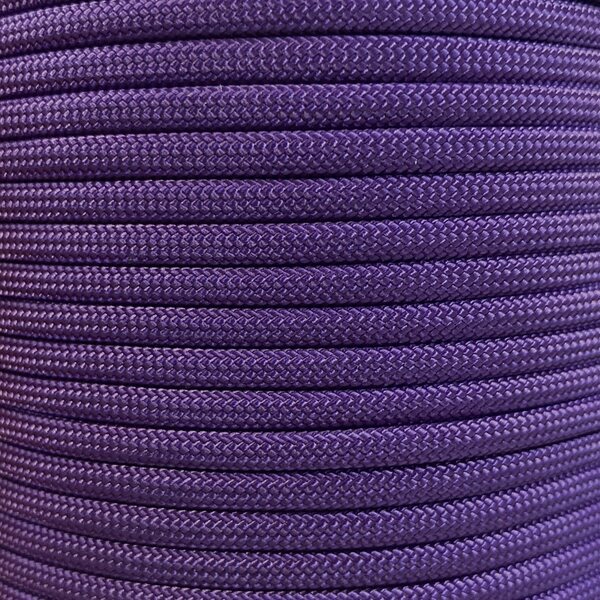 Paracord 550 Type III nailonnyöri, 38 väriä, Purppura (026)