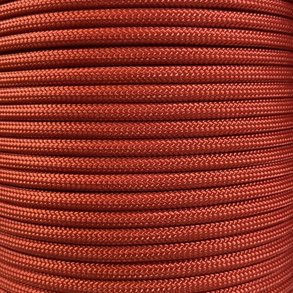 Paracord 550 Type III Nylon Cord, 38 colors, Cherry red (061)