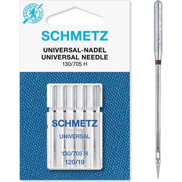 Universal Machine Needles, 120/19 (10 pcs)