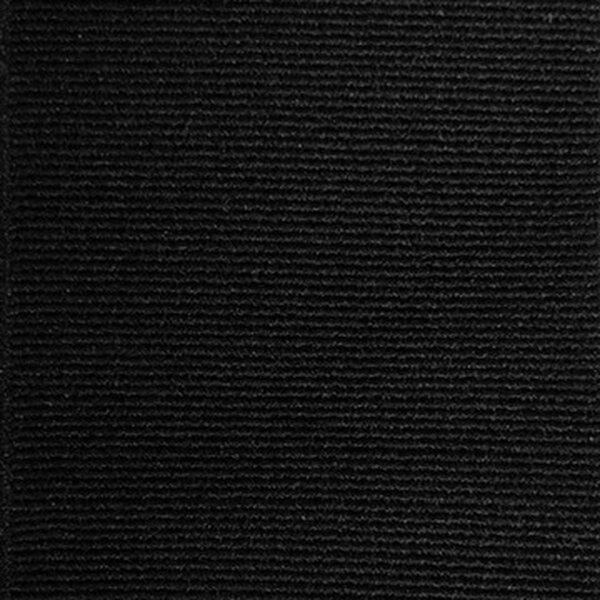 Flat Elastic Tape 40 mm, Black