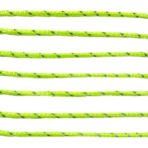 Reflective 1.7 mm Cord with Dyneema Core, Tent Cord
