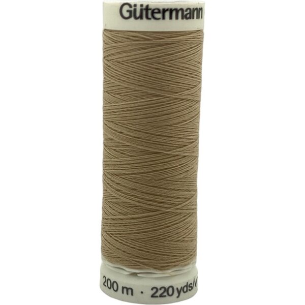 #100 polyesterilanka 200 m, 722 - Beige