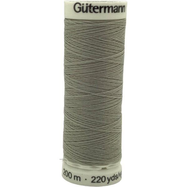 Guetermann #100 Polyester Thread 200 m, 38 - Light Grey