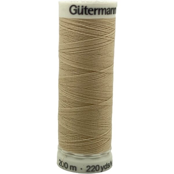 #100 polyesterilanka 200 m, 169 - Vaalea Beige