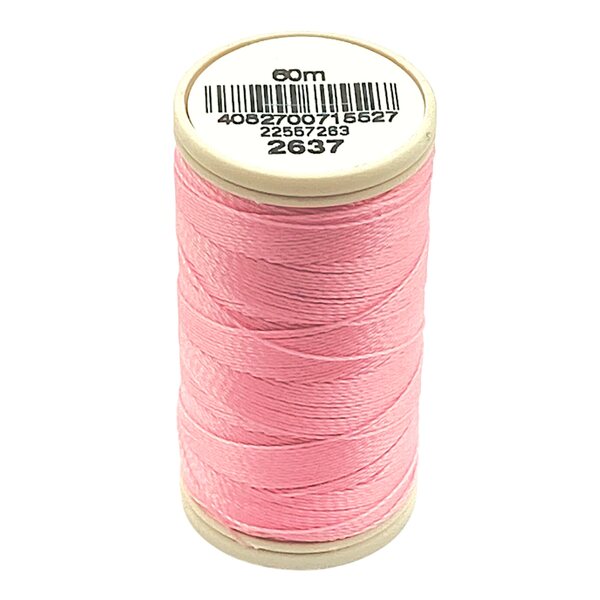 Coats Nylbond #60, Strong Bonded Nylon Thread In 56 Colors, 2637 - Pink
