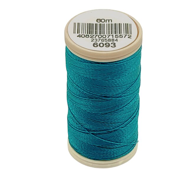 Coats Nylbond #60, Strong Bonded Nylon Thread In 56 Colors, 6093 - Turquoise Blue