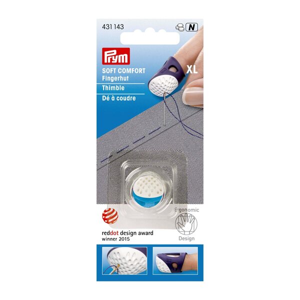 Ergonominen sormustin, Sininen, XL, Prym 431143