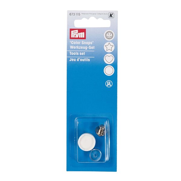 Prym Työkalupäät 12,4 mm muovineppareille