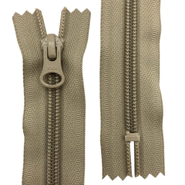 5C spiraaliumpiketju, 20 cm, Khaki (896), Natulon® (Recycled Polyester)