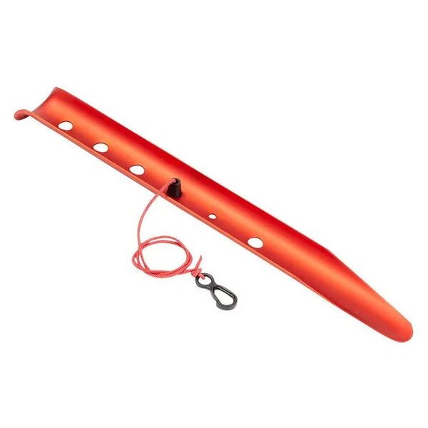 Vaude Snow Peg, Tent Peg for Snow and Sand, with Cords and Hooks, 31cm