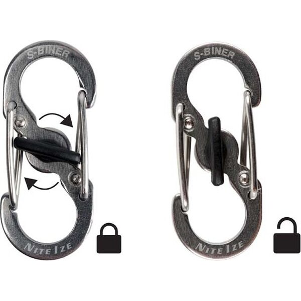 Nite Ize S-Biner MicroLock Accessory Carabiner