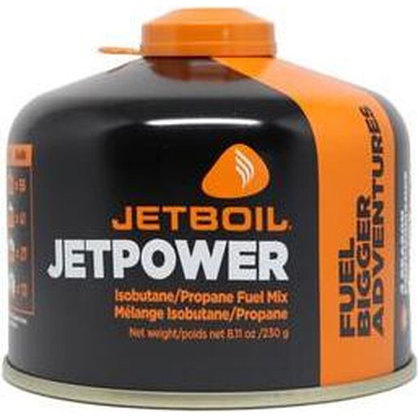 Jetboil Jetpower Gas, threaded canister 230g