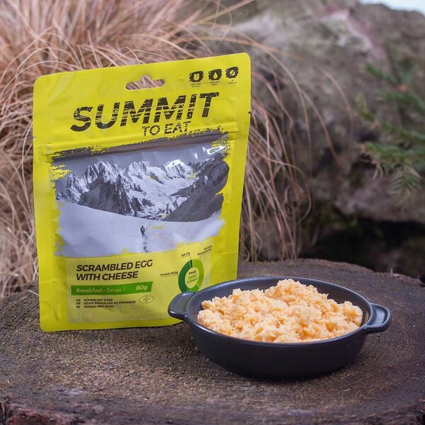 Summit To Eat Scrambled Egg with Cheese Outdoor Meal