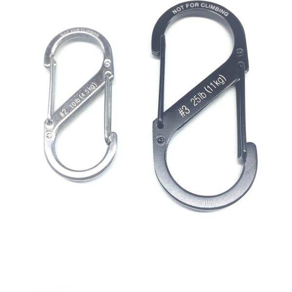 Nite Ize S-Biner Dual Carabiner Stainless Steel #2 – #3