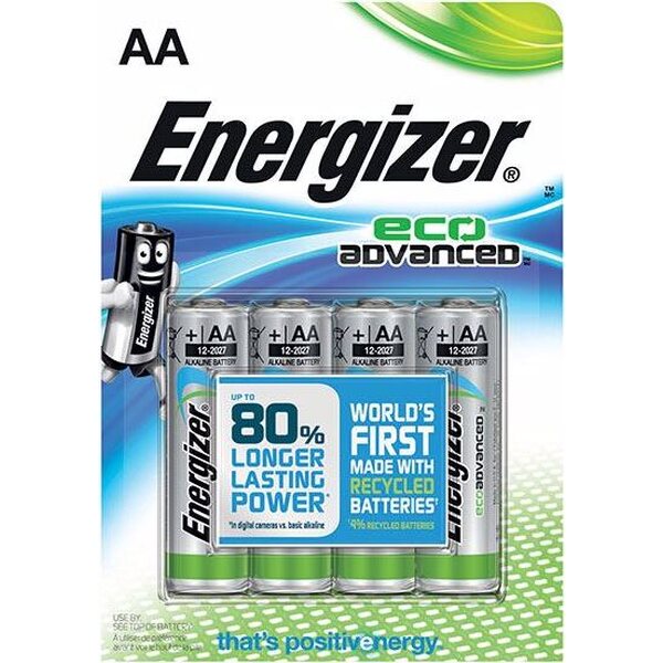 Energizer Eco Advanced AA-paristo 4kpl